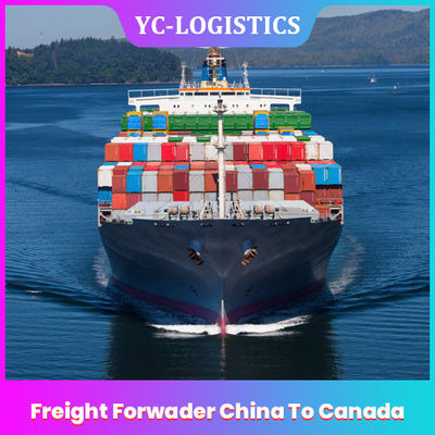 Mer FOB commissionnaire de transport de 1 à 17 jours Chine vers le Canada
