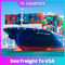 Agent maritime Sea Freight To Etats-Unis DDP Service Company porte-à-porte de la Chine